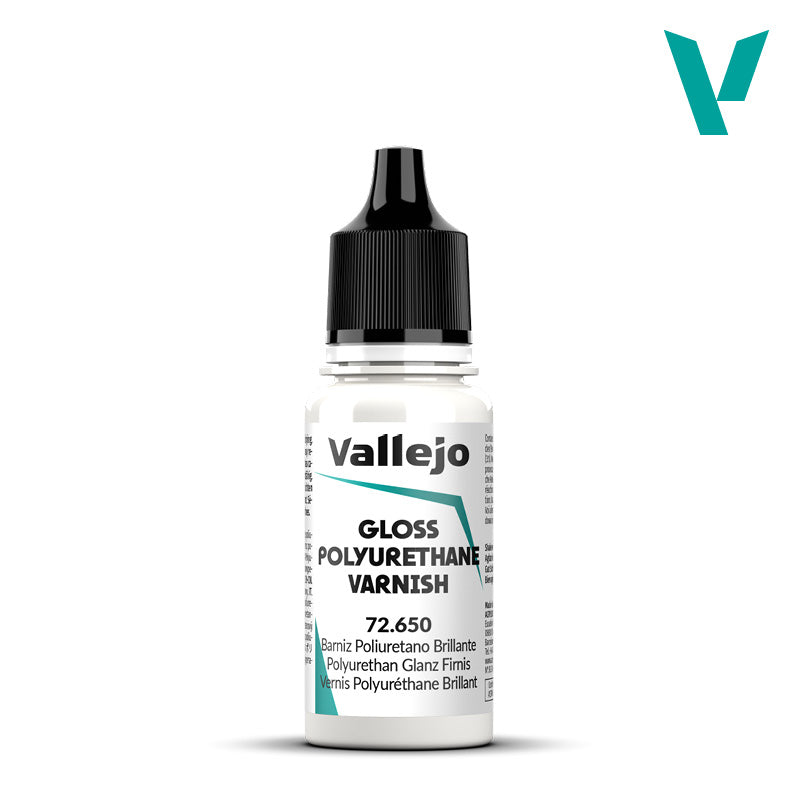 Vallejo Sjajan Polyurethane Varnish 18ml - 72650 - front