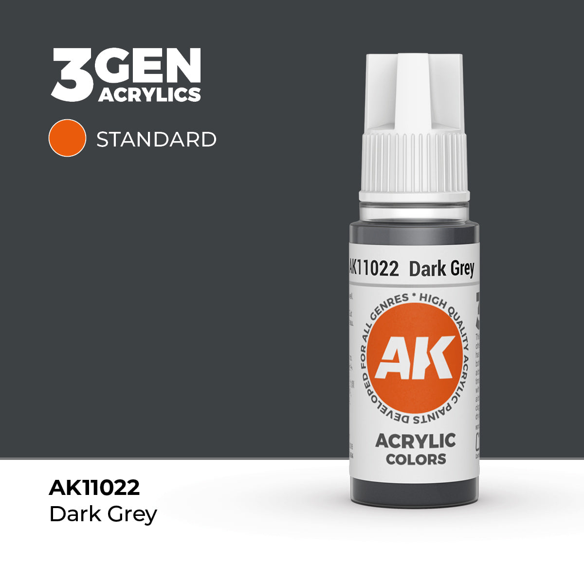 AK Interactive Dark Grey 17ml - 3rd Gen Akrilna Boja AK11022