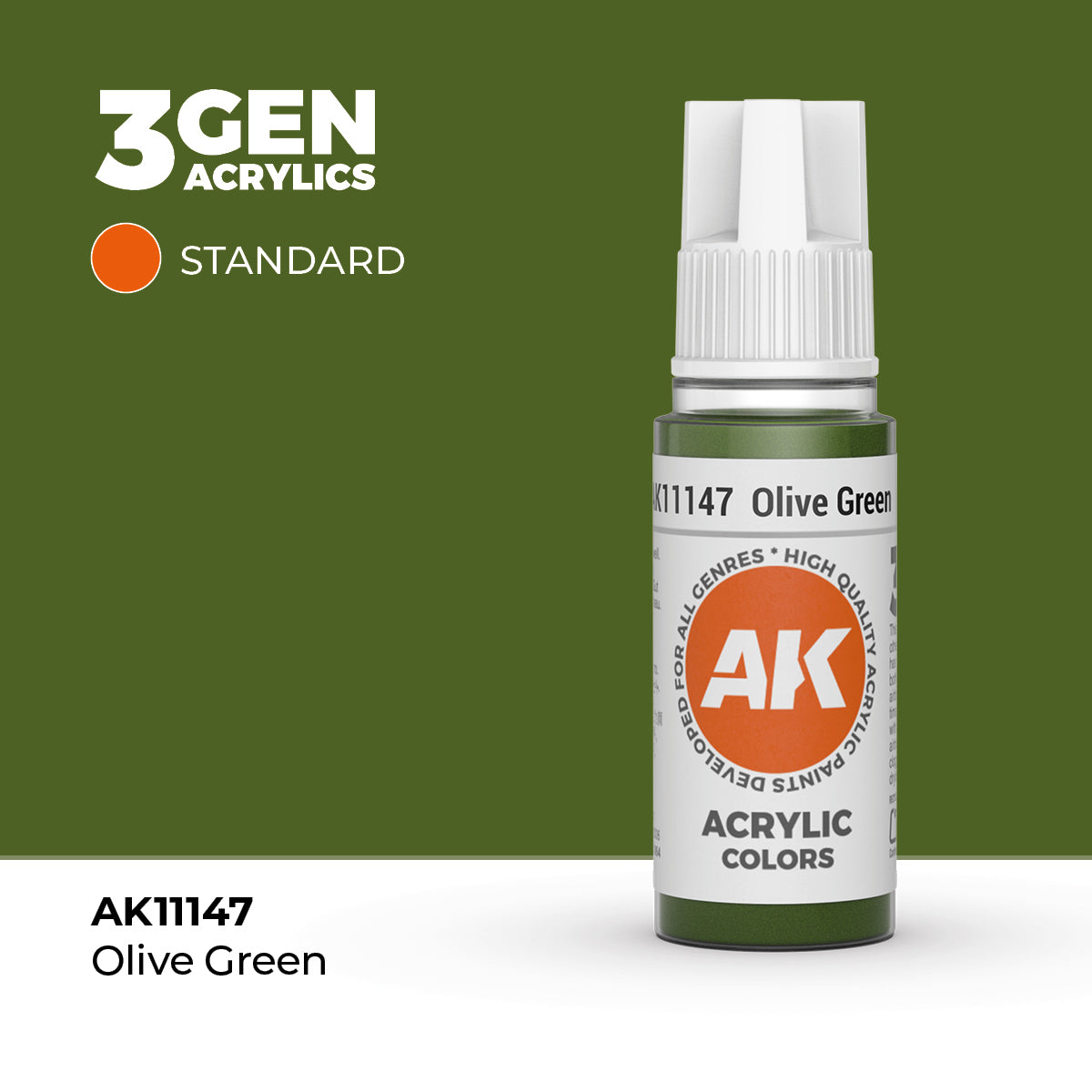 AK Interactive Olive Green 17ml - 3rd Gen Akrilna Boja AK11147