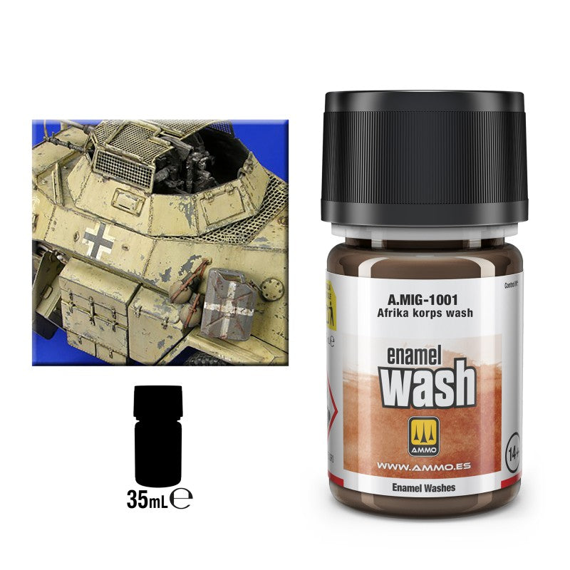 Ammo Wash Afrika Korps wash za makete