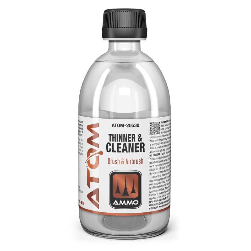 Ammo ATOM Thinner and Cleaner 500ml razređivač za akrilne boje
Razređivač za atom boje i airbrush 500ml
