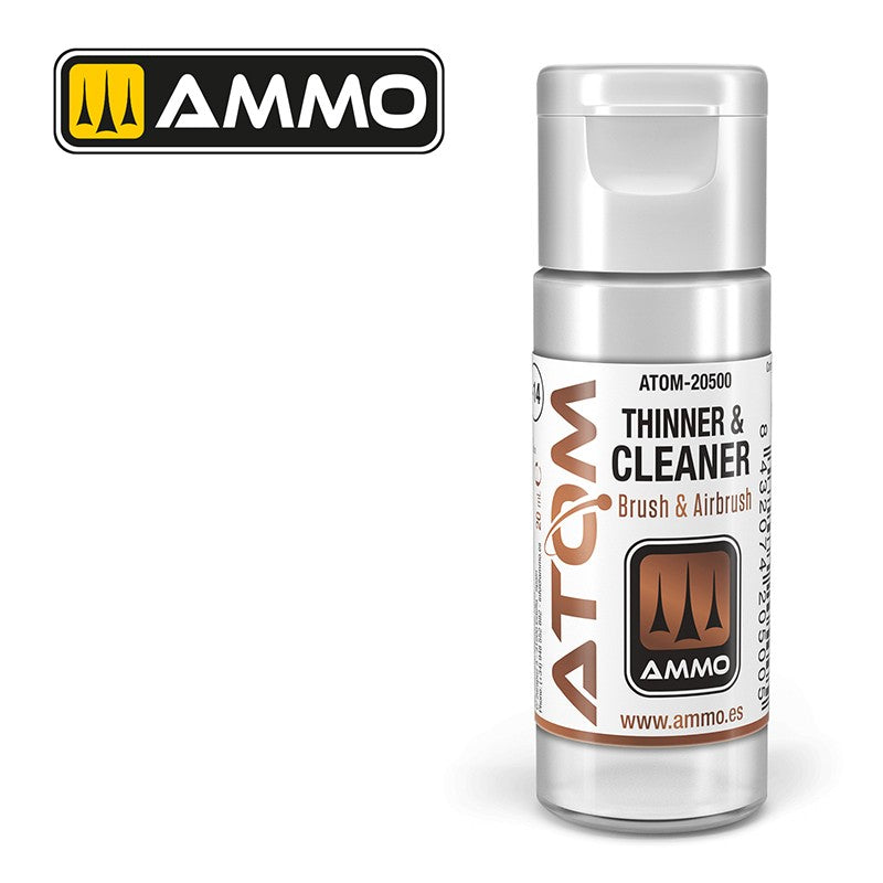 Ammo ATOM Thinner and Cleaner razređivač za akrilne boje
Razređivač za atom boje i airbrush