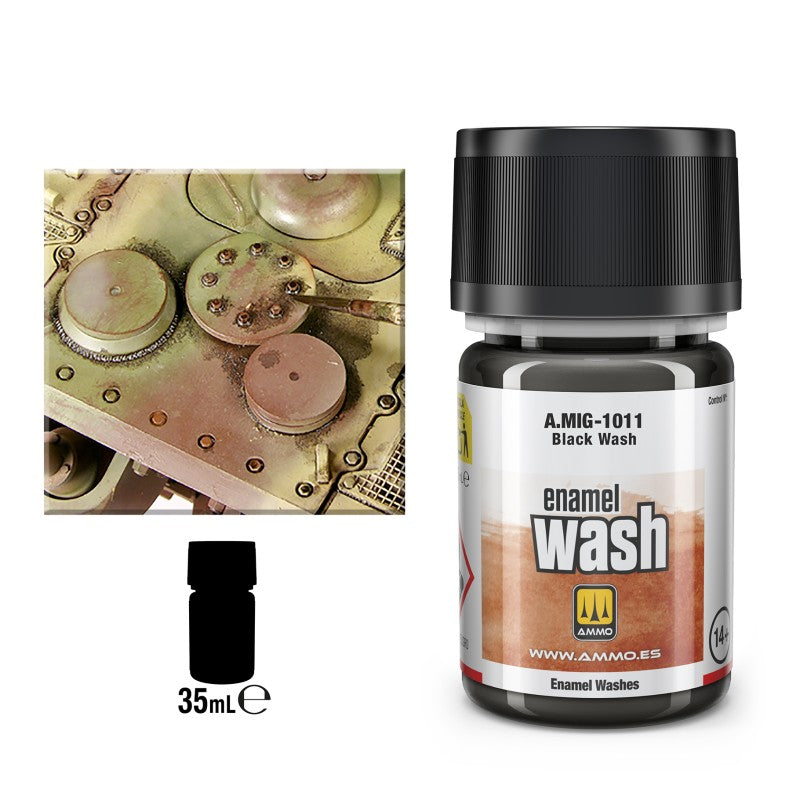 Ammo Wash Black crni wash za makete