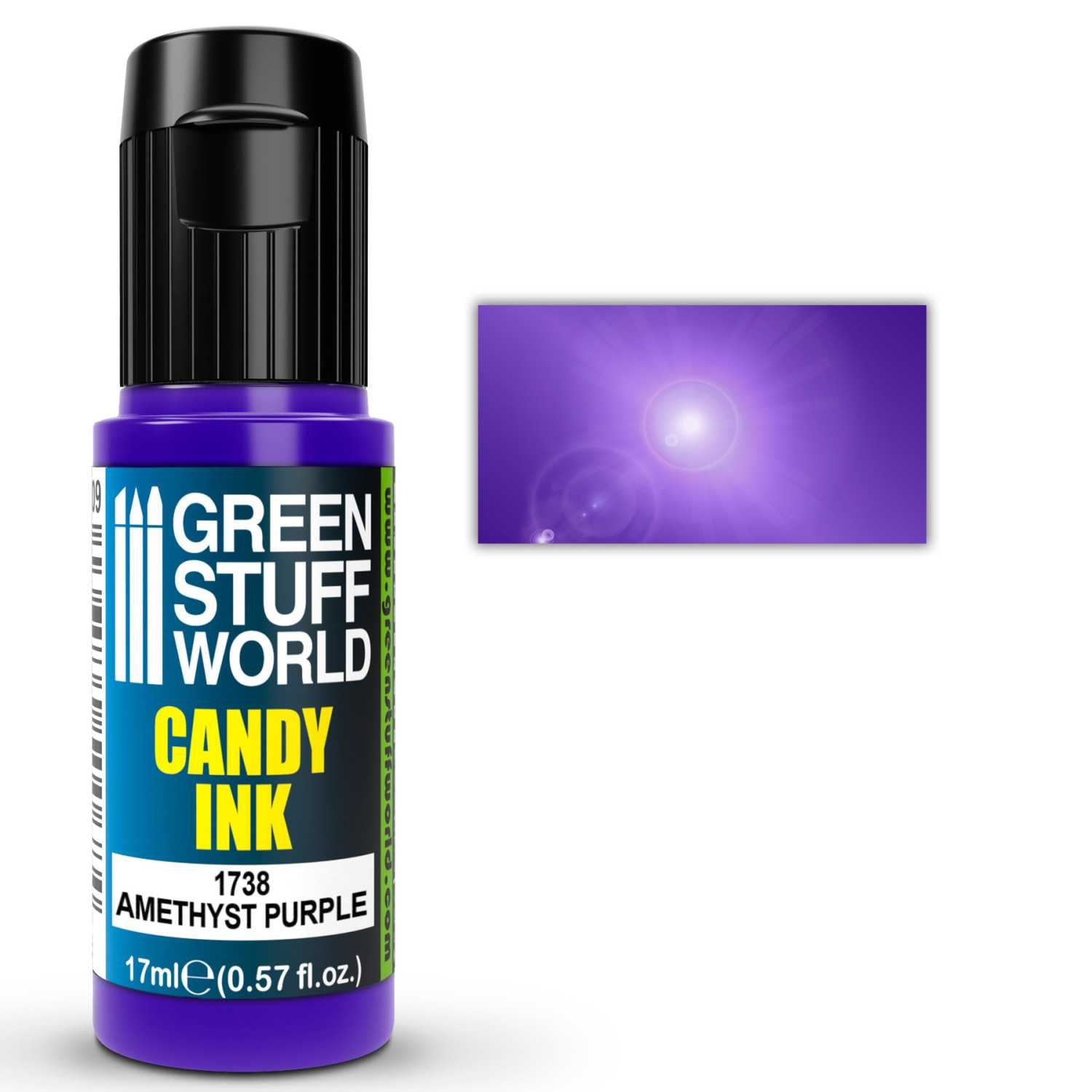Candy Ink Amethyst Purple – akrilna tinta ametist ljubičaste boje za modele i minijature