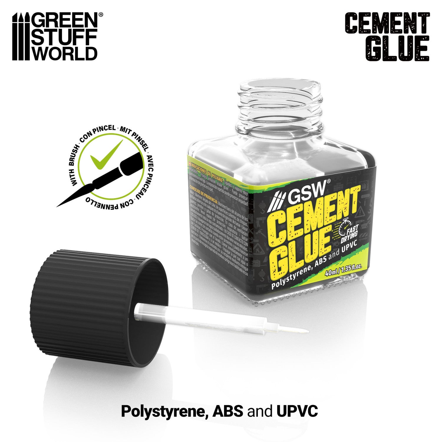 Plastic Cement Glue 40ml | Lepak za plastiku