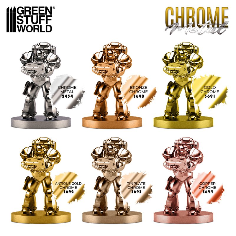 Chrome Paint Bronze 17ml | Bronza hrom boja