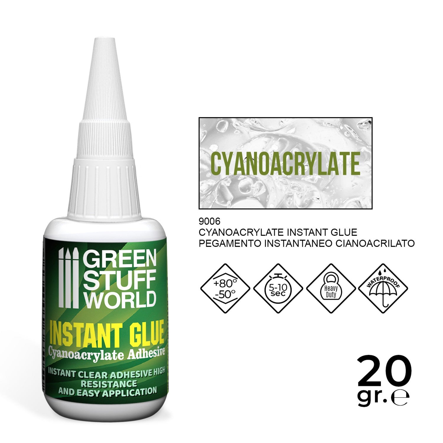 Instant Glue 20g | Super lepak za modelarstvo