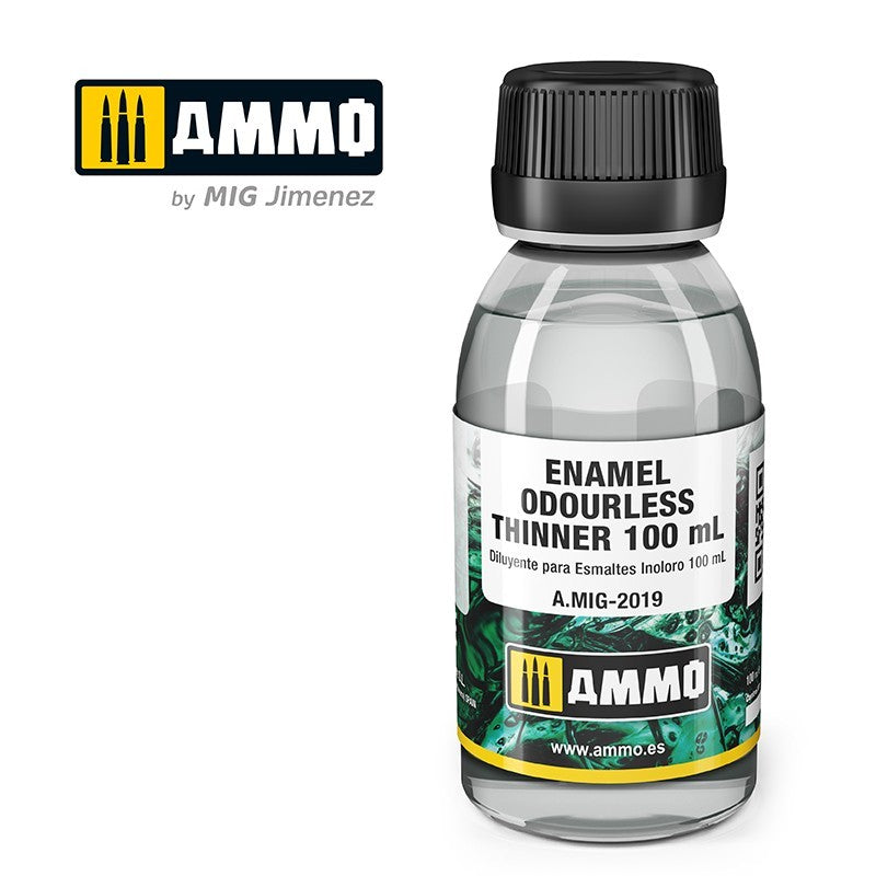 Ammo Enamel Odourless Thinner 100ml razređivač za makete
Bezmirisni razređivač za enamel boje i wash