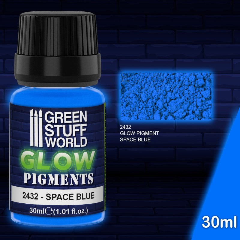 Glow in the Dark Pigment Space Blue 30ml | Pigment koji svetli u mraku Space Blue 30ml