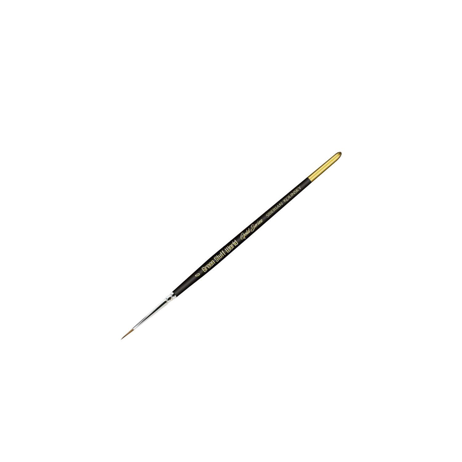 GOLD SERIES Kolinsky Brush Size 0 | Profesionalna četkica za minijature