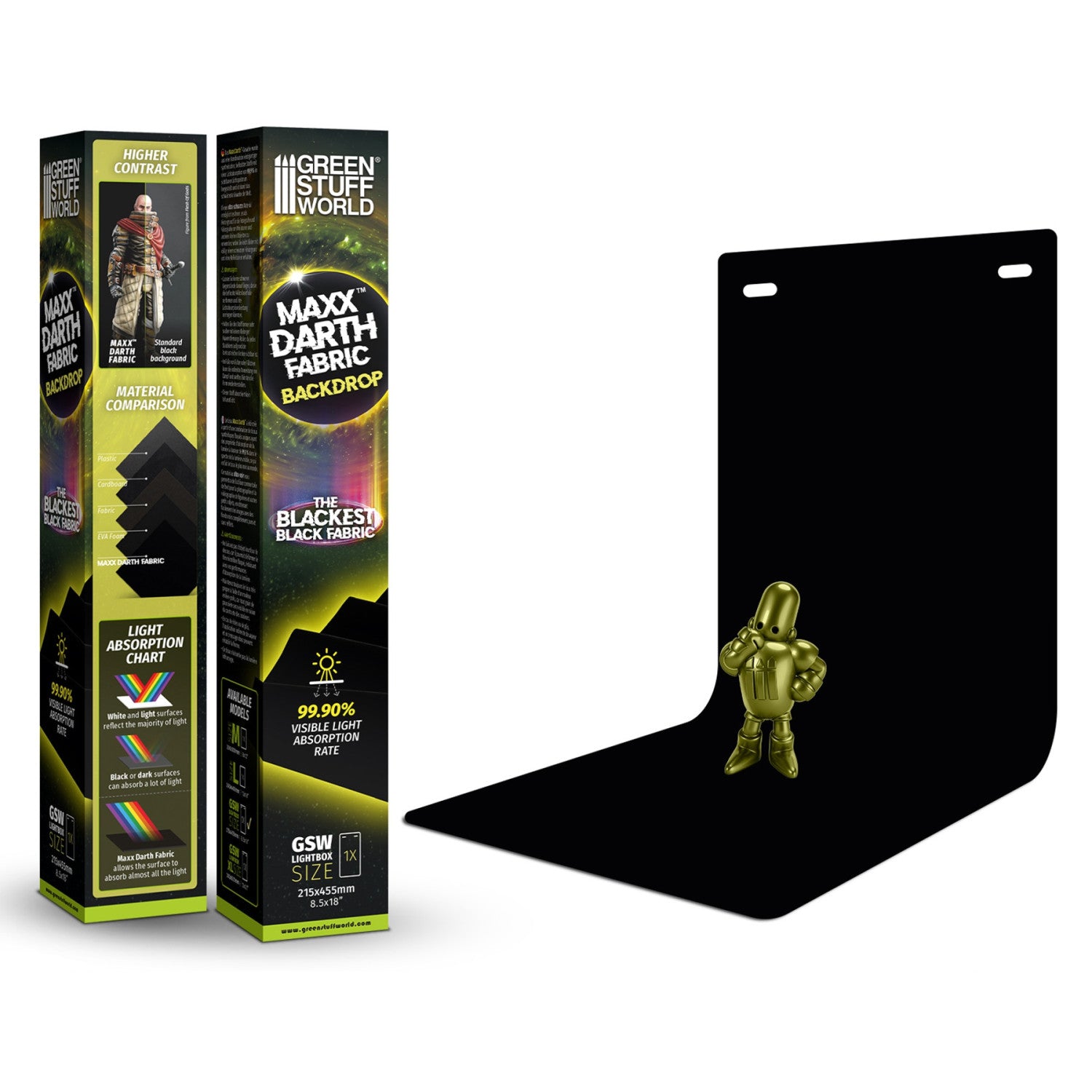 Black Maxx Darth Backdrop - Small Lightbox | Ultra Crna Pozadina za Lightbox