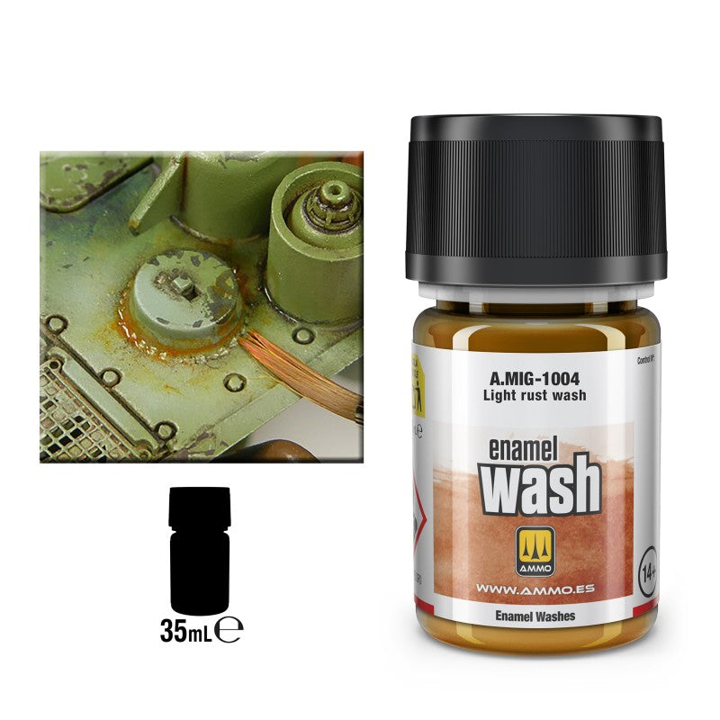 Ammo Wash Light Rust svetla rđa wash za makete