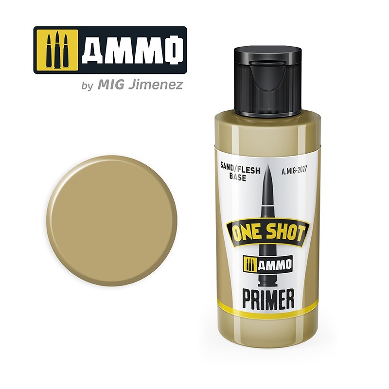 Ammo One Shot Primer Sand Flesh prajmer za makete
Prajmer boje peska za figurice i modele