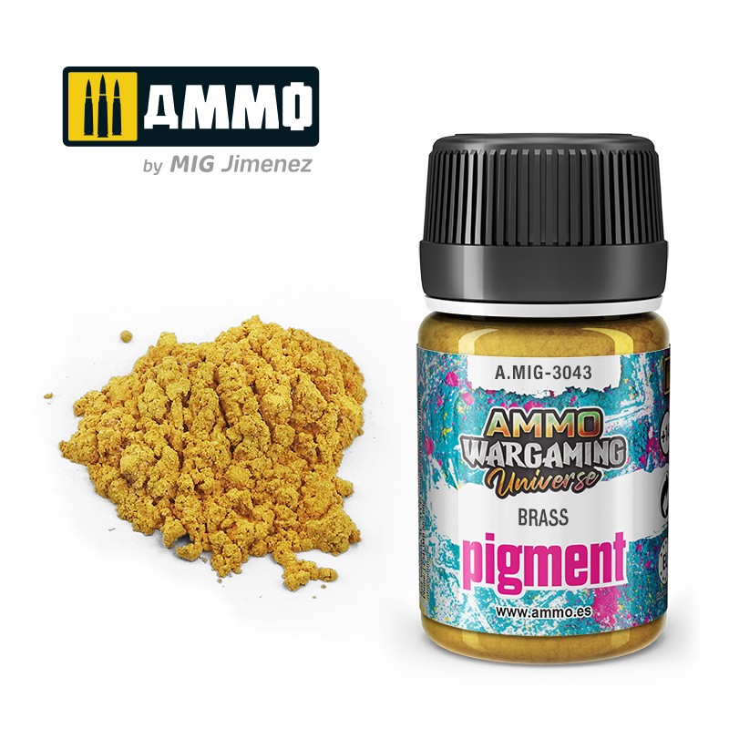 Ammo Pigment Brass mesing pigment za makete