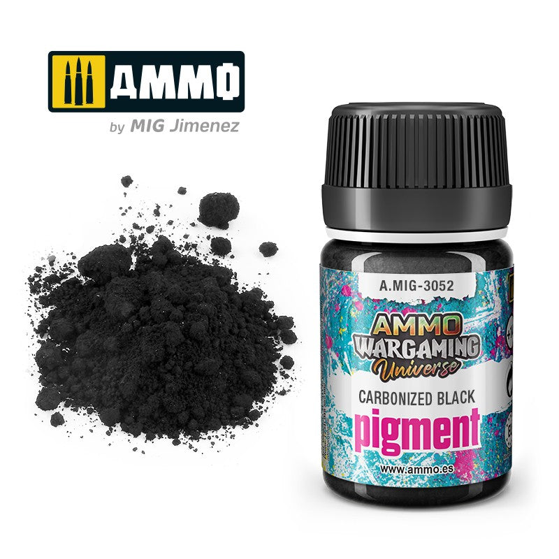 Ammo Pigment Carbonized Black karbon crna pigment za makete