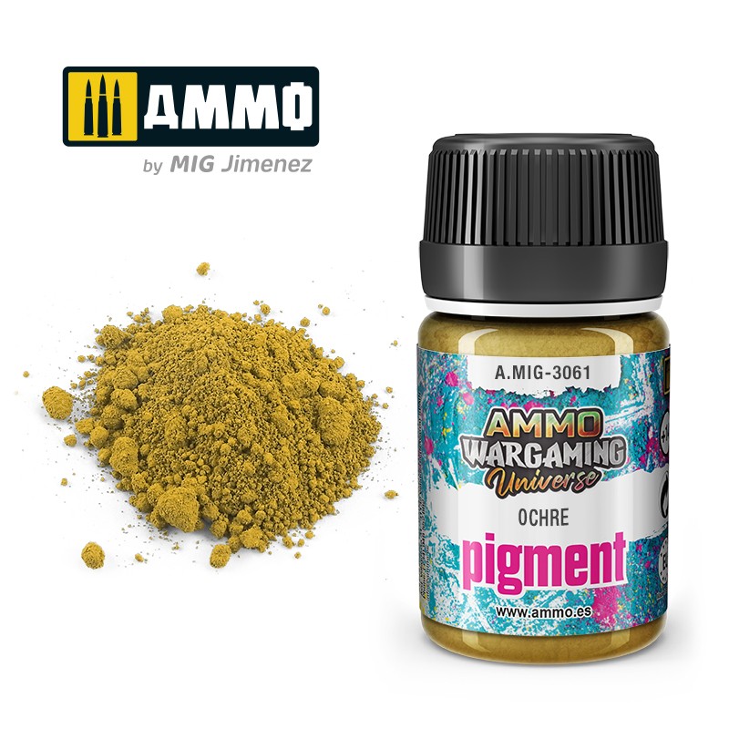 Ammo Pigment Ochre oker pigment za makete