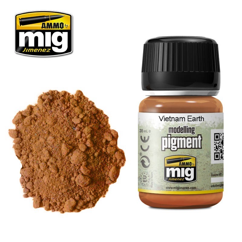 Ammo Pigment Vietnam Earth vijetnamska zemlja pigment za makete