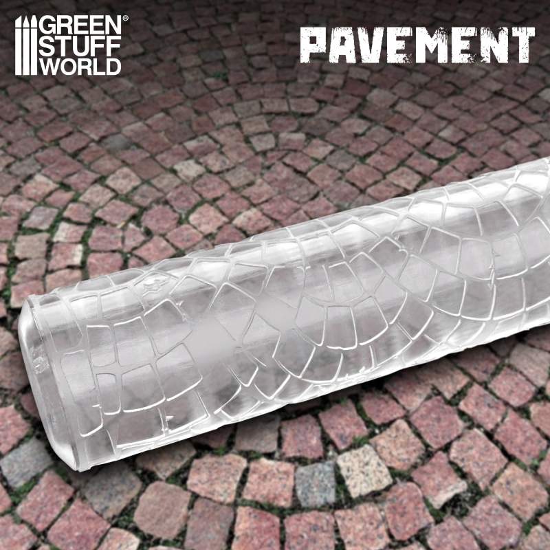 Rolling Pin Pavement | Teksturni valjak pločnik