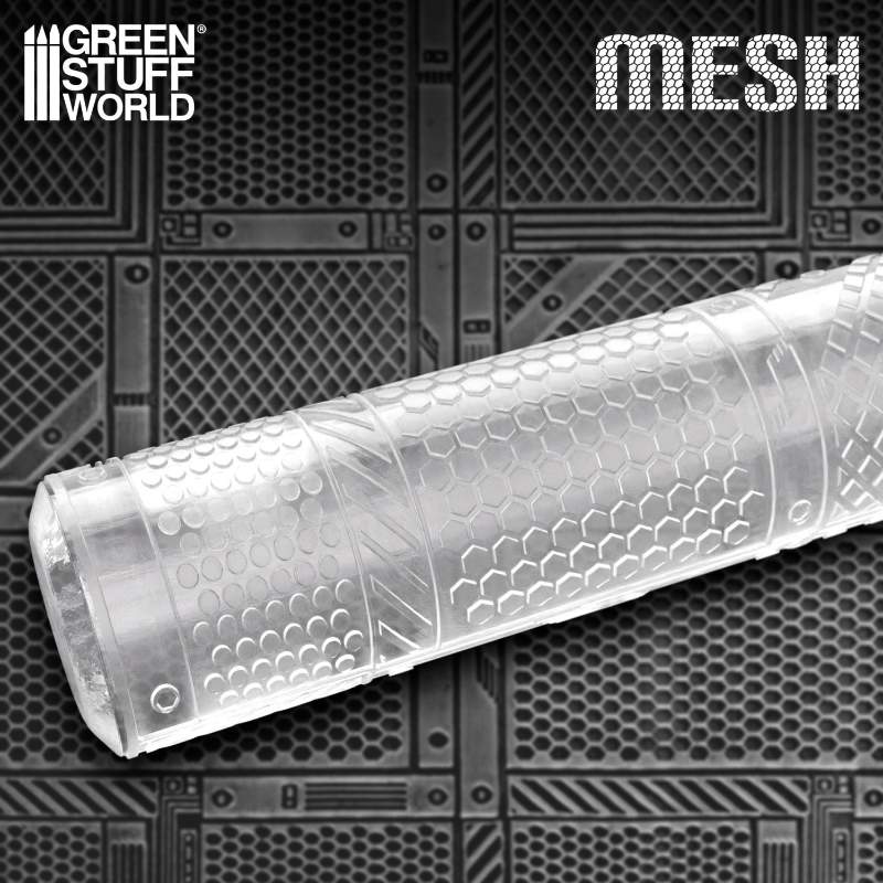 MESH Rolling Pin | Teksturni valjak mreža