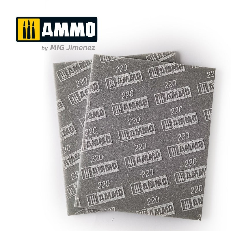 Ammo Sanding Sponge Sheet 220 brusni sunđer za makete
Brusni sunđer granulacije 220 za modelarstvo