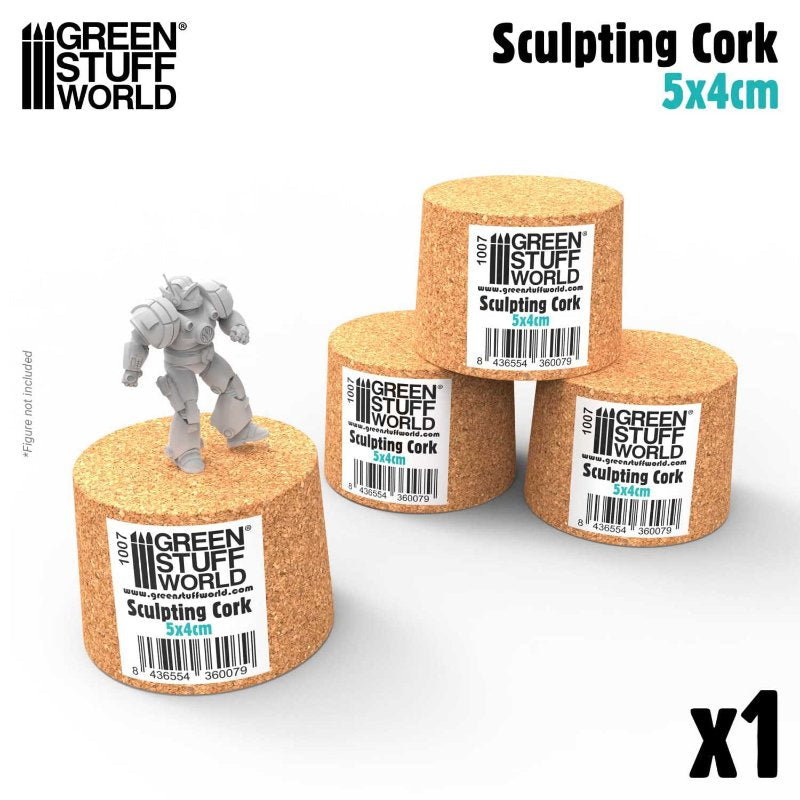 Sculpting Cork Miniature Holder | Plutani držač za miniature