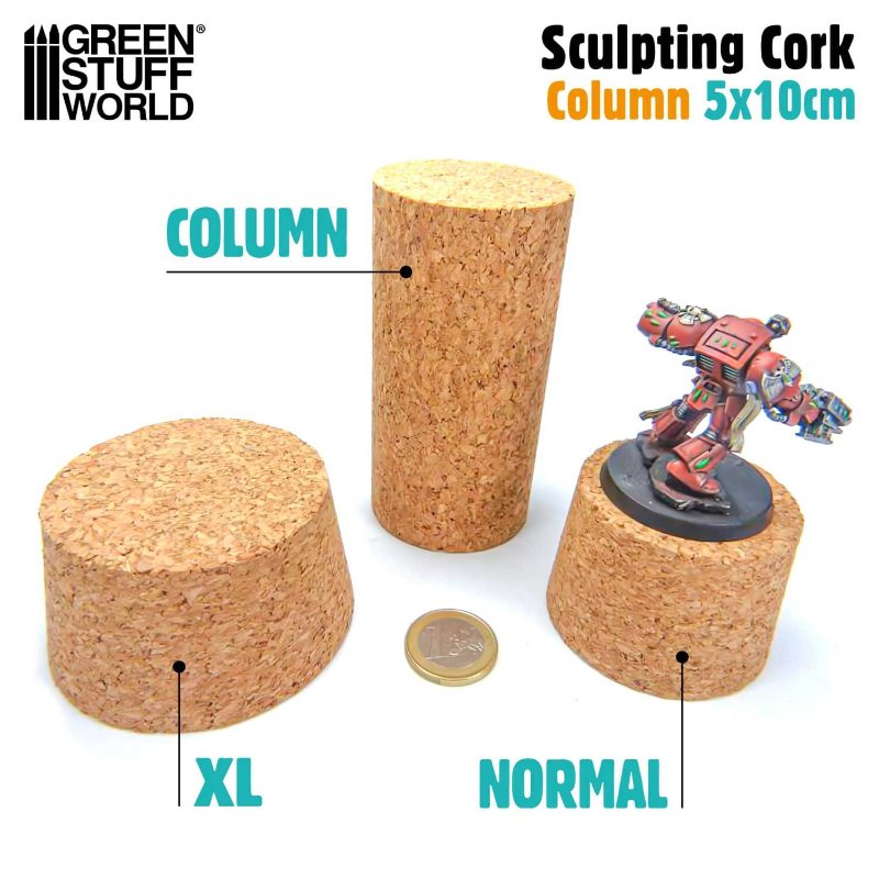 Sculpting Cork Miniature Holder | Plutani držač za miniature