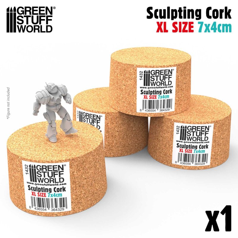 Sculpting Cork XL Holder | Plutani držač za miniature XL