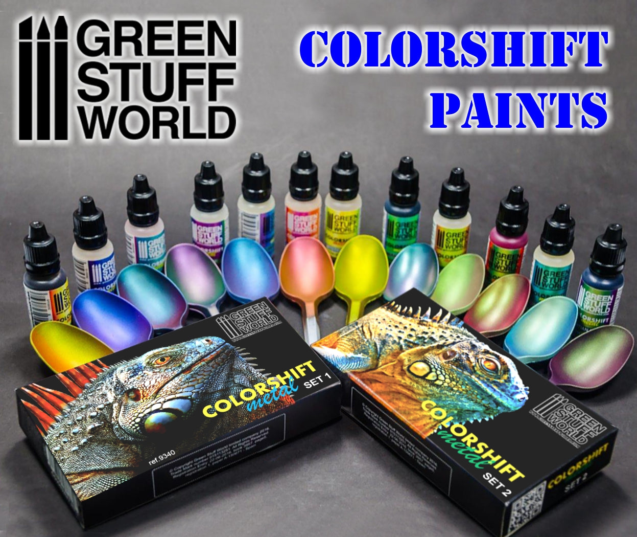 Colorshift akrilne boje sa ultra-fini pigmentima za specijalne efekte