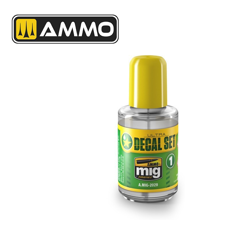 Ammo Ultra Decal Set tečnost za dekale
Tečnost za postavljanje dekala na makete