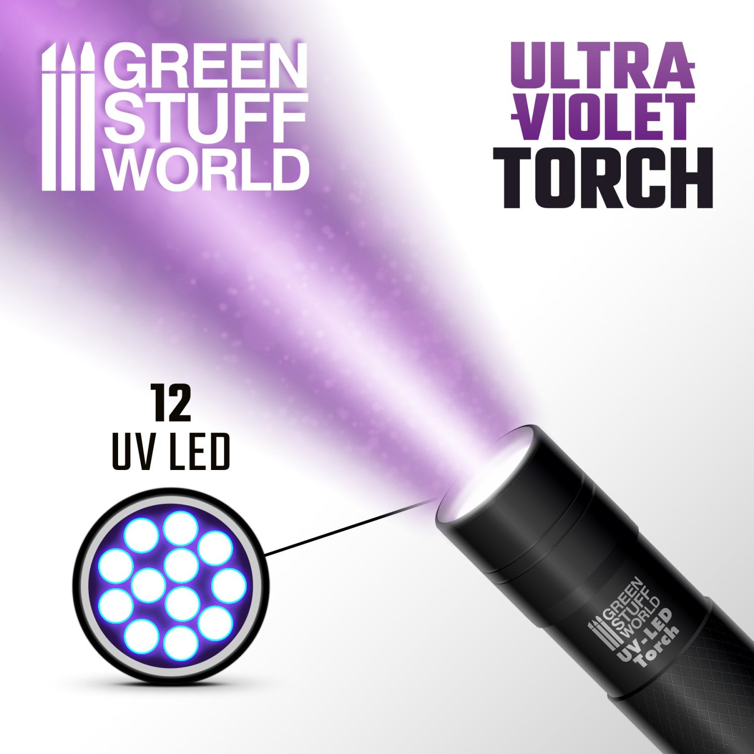 Ultraviolet Torch – UV lampa za 3D smolu i precizno osvetljenje modela