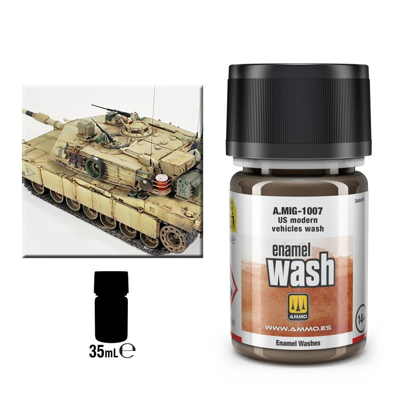 Ammo Wash US Modern Vehicles wash za makete