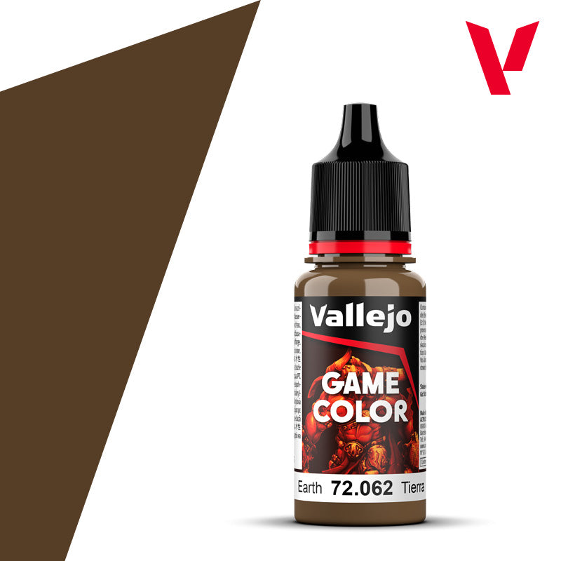 Vallejo Earth 18ml - Game Color 72.062