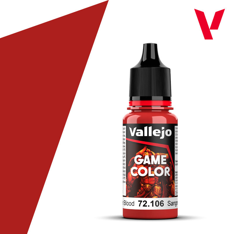 Vallejo Scarlet Blood 18ml - Game Color 72.106