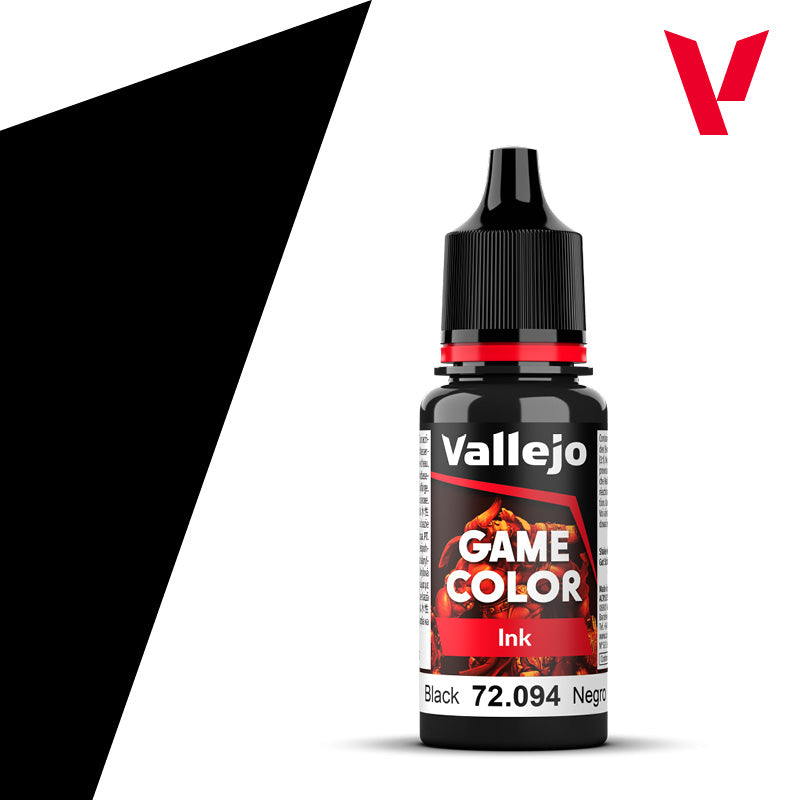 Vallejo Black 18ml - Game Color 72.094