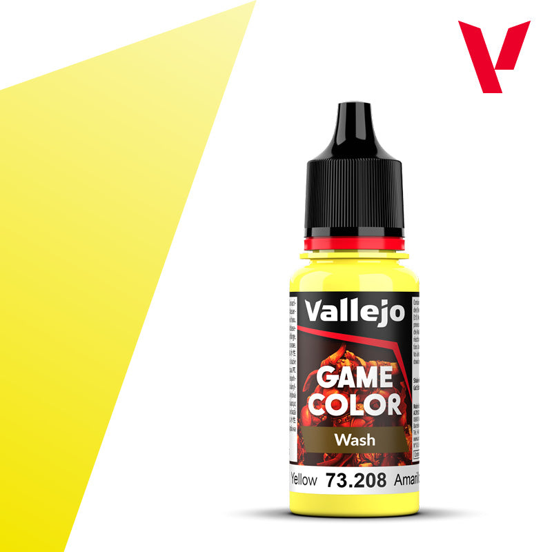 Vallejo Yellow Wash 17ml - Mecha Color 73.208