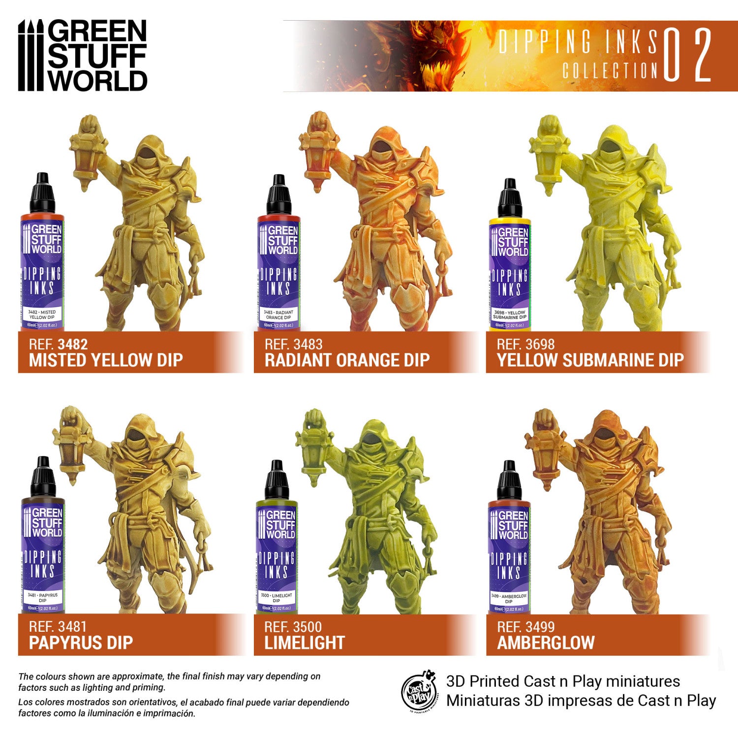 Paint Set - Dipping collection 02 | Set Akrilnih Boja