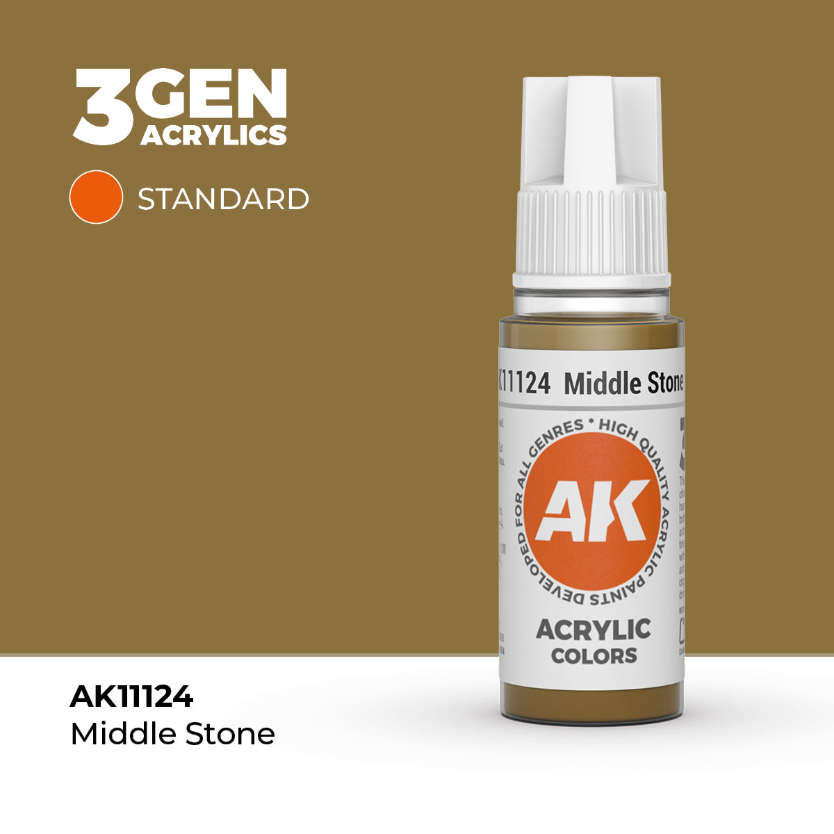 AK Interactive Middle Stone 17ml - 3rd Gen Akrilna Boja AK11124