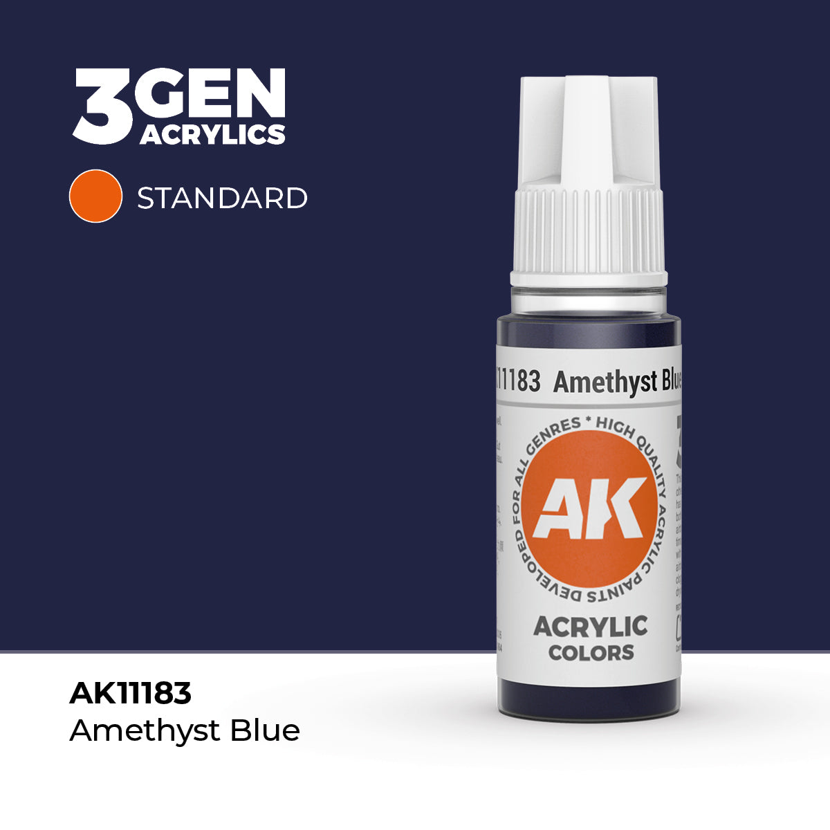 AK Interactive Amethyst Blue 17ml - 3rd Gen Akrilna Boja AK11183