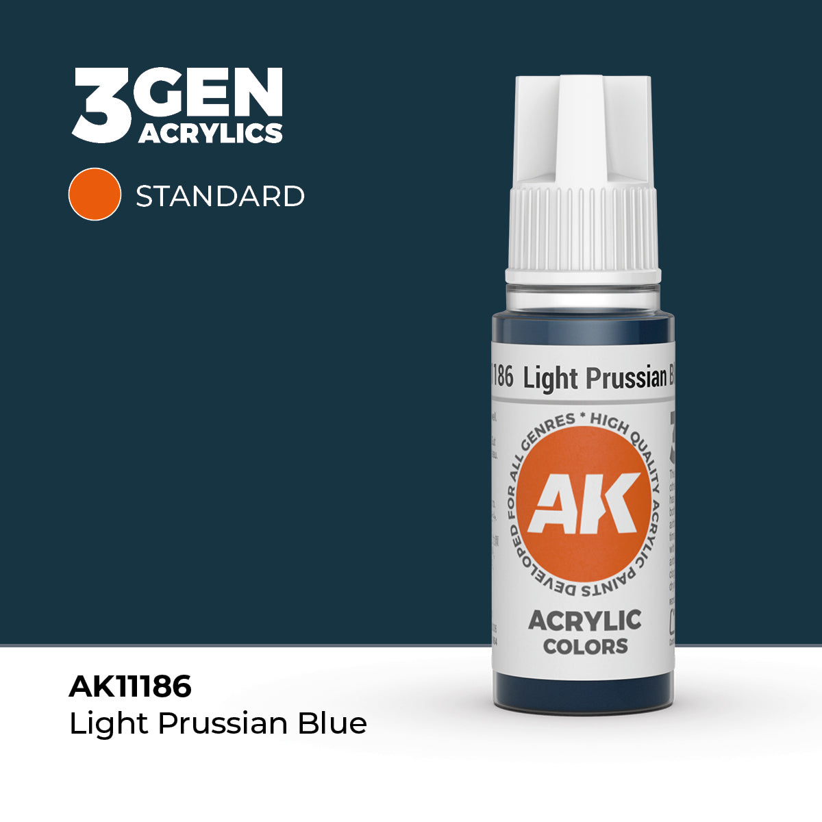AK Interactive Light Prussian Blue 17ml - 3rd Gen Akrilna Boja AK11186