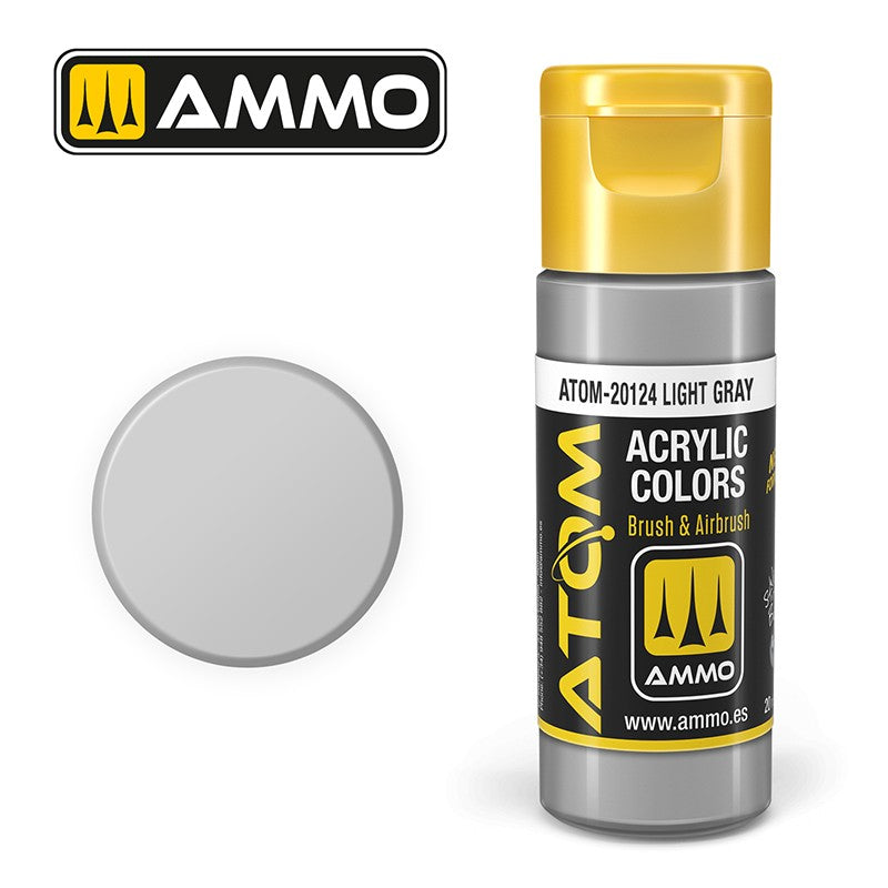 Ammo ATOM Color Light Gray FS36495 akrilna boja za makete

Svetlo siva boja za modelarstvo