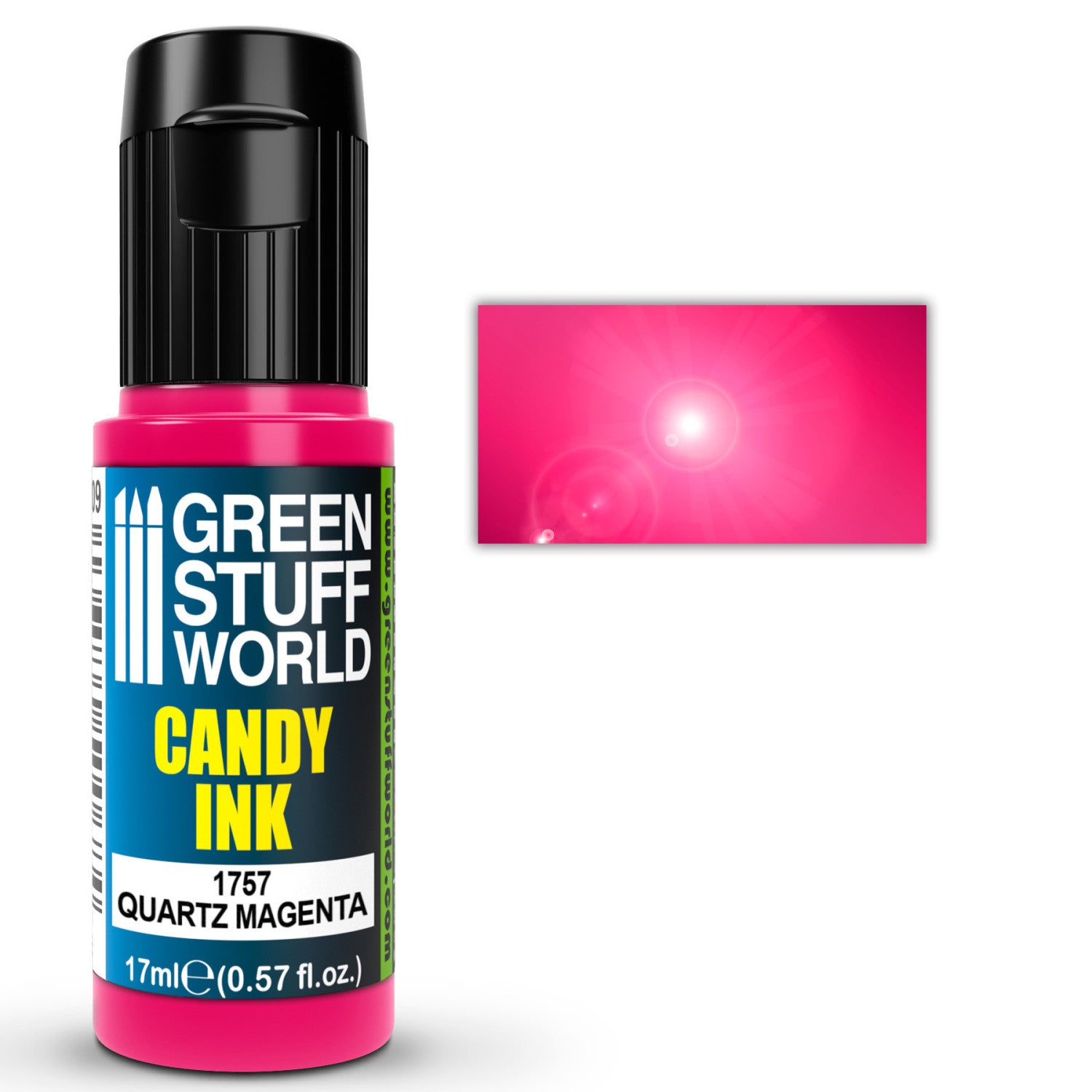 Candy Ink Quartz Magenta – akrilna tinta kvarc magenta boje za modele i minijature