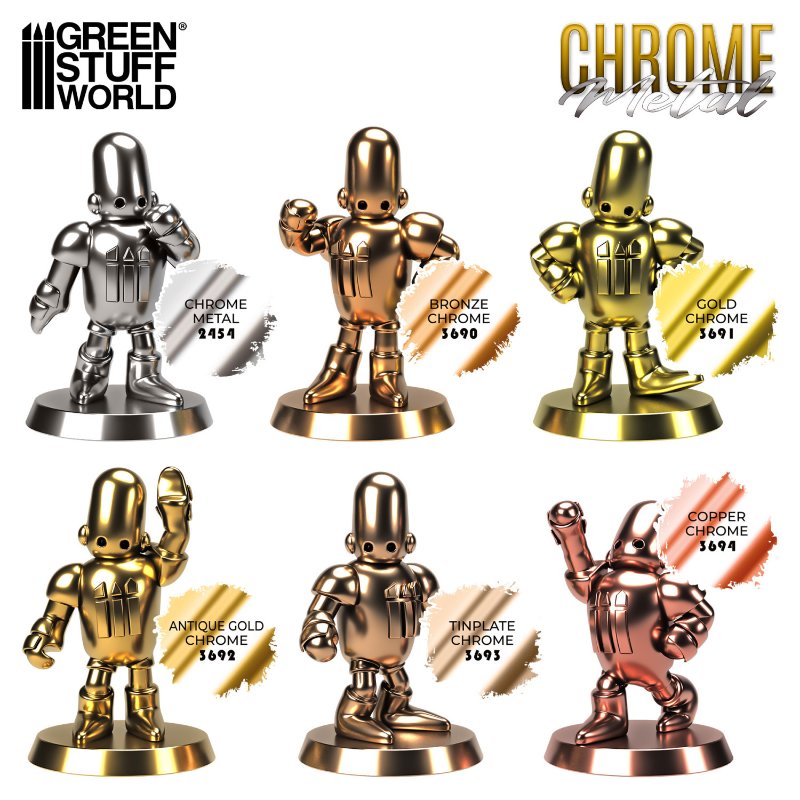Chrome Paint Bronze 17ml | Bronza hrom boja