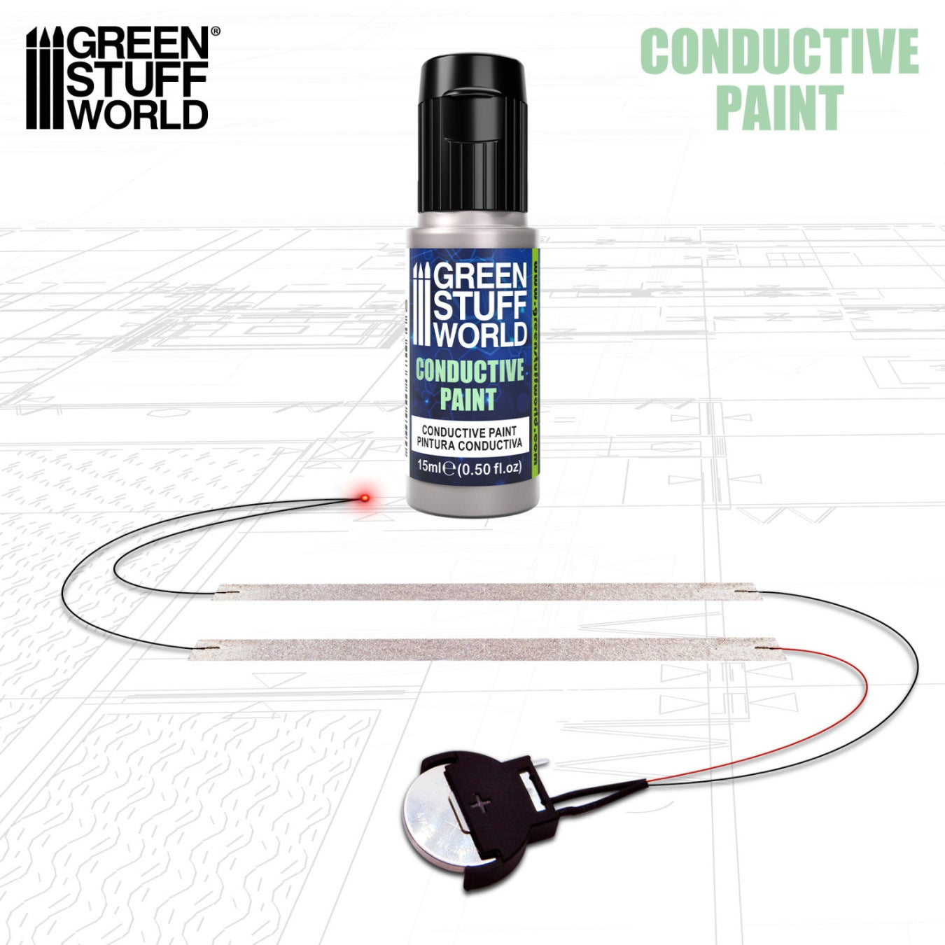 Conductive Paint 15ml | Provodna boja sa srebrom 15ml