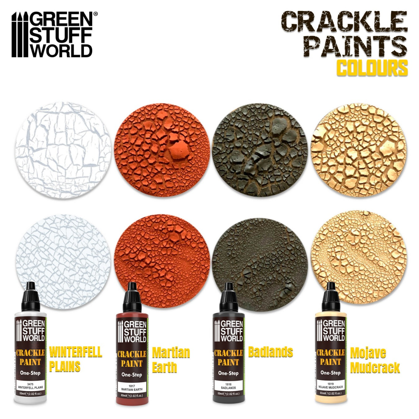 Mojave Mudcrack Crackle Paint 60ml | Pucajuća boja Mojave Mudcrack 60ml