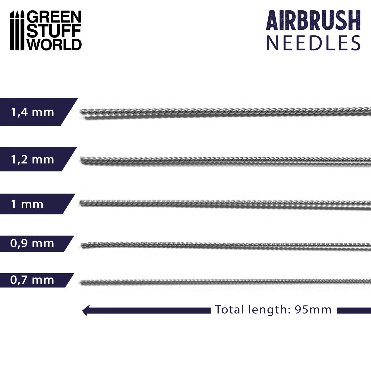 Airbrush Cleaning NEEDLES set