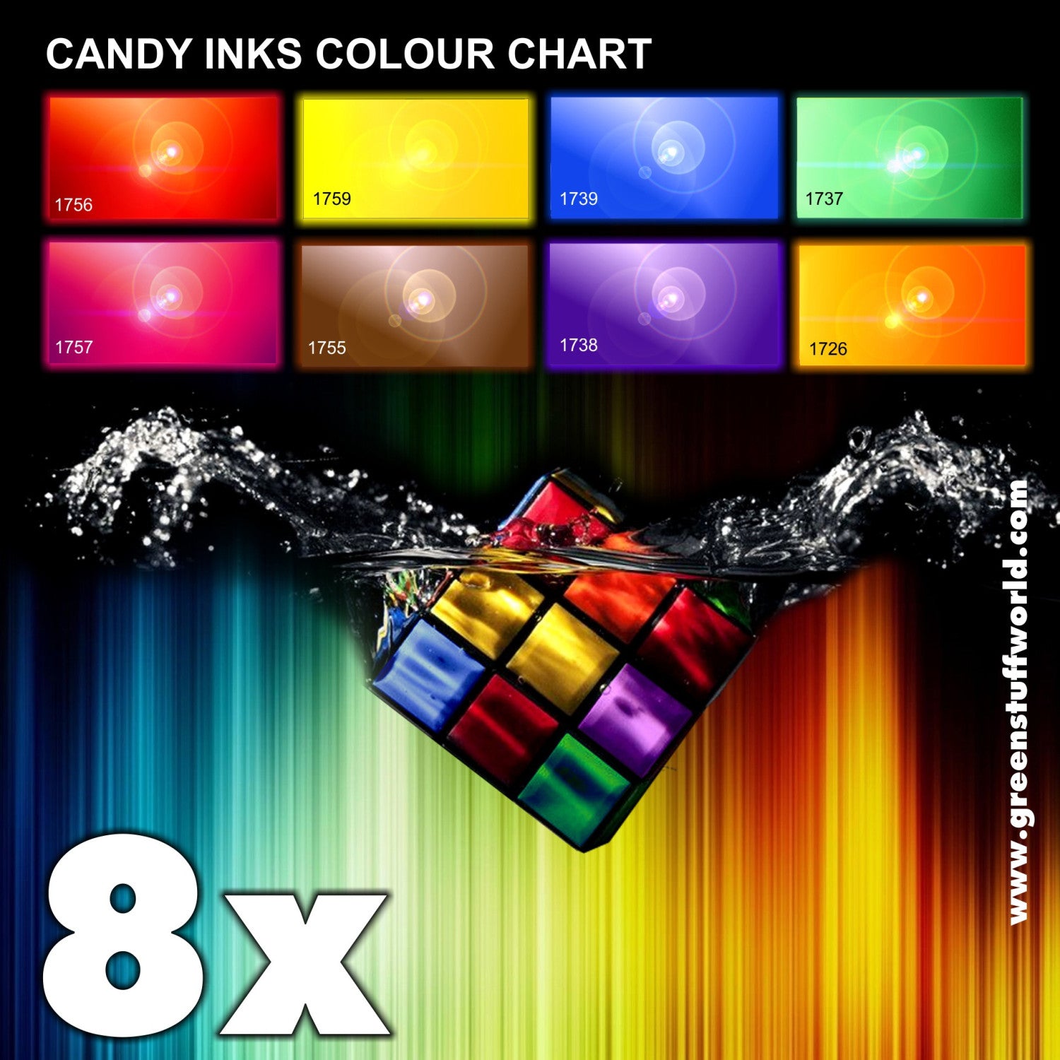 Candy Ink - Amethyst Purple 17ml | Transparentno Ljubičasto Mastilo