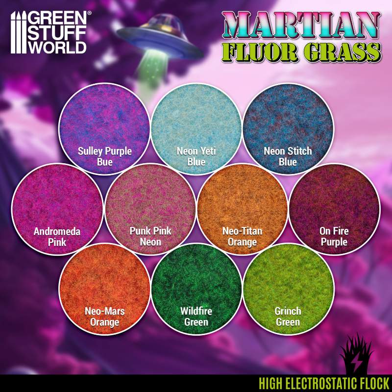 Martian Fluor Grass Neo Mars Orange | Fluorescentna trava Neo Mars narandžasta 200ml