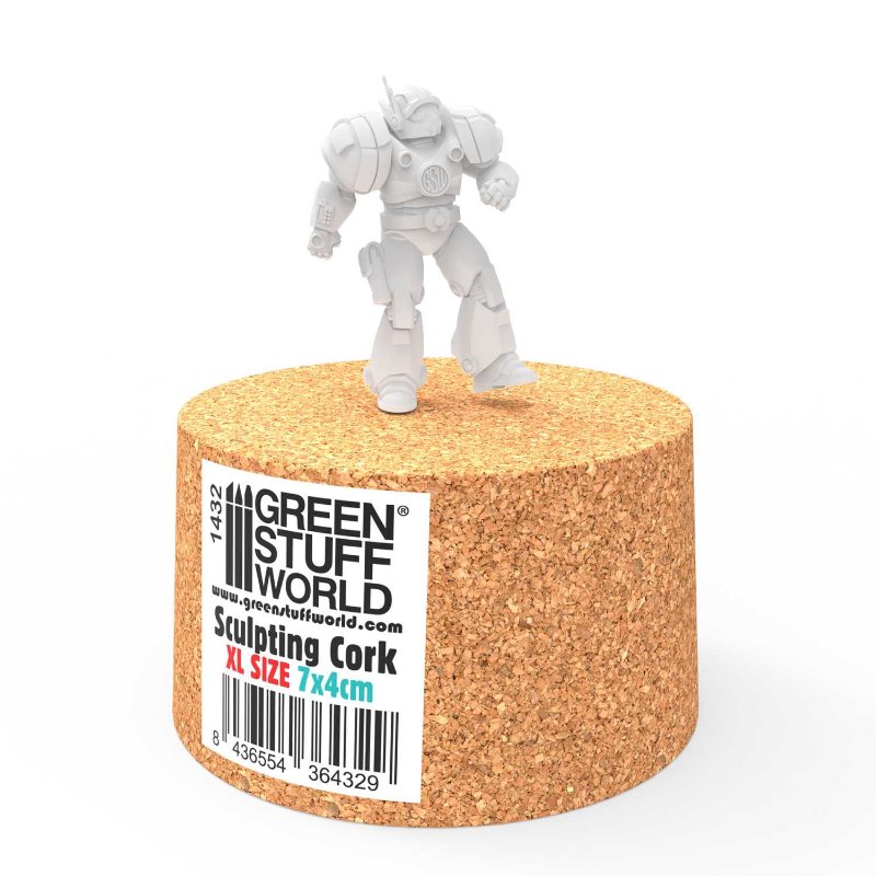 Sculpting Cork Miniature Holder | Plutani držač za miniature
