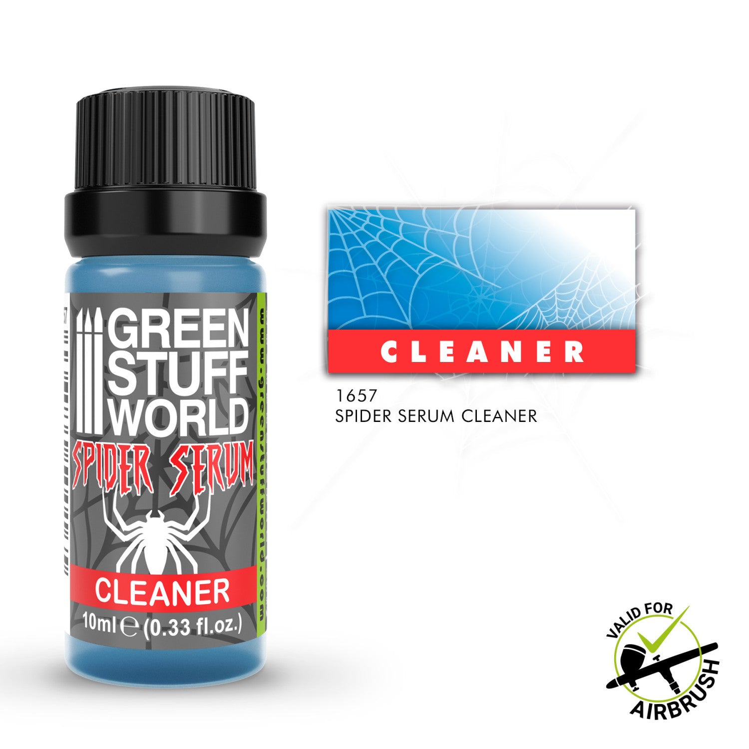 Spider Serum Cleaner - 10ml | Čistač za airbrush