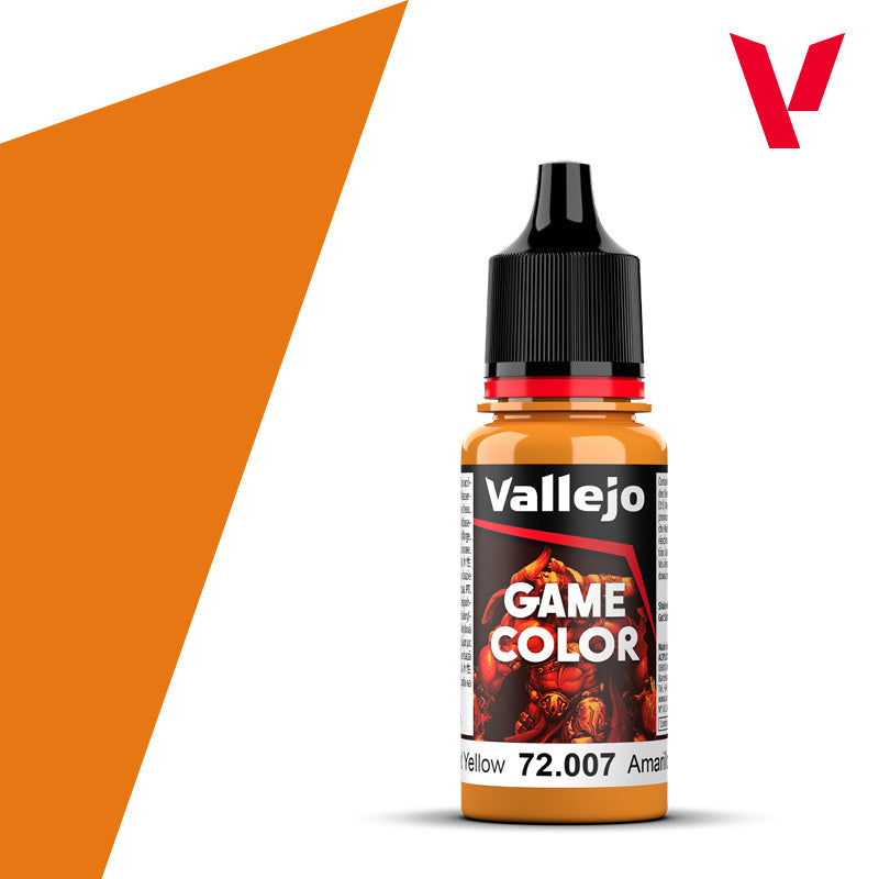 Vallejo Gold Yellow 18ml - Game Color 72.007